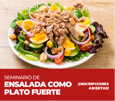 SEMINARIO DE ENSALADAS COMO PLATO FUERTE