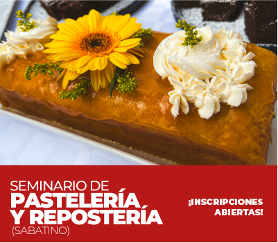 SEMINARIO DE PASTELERÍA Y REPOSTERÍA (SÁBADOS) 