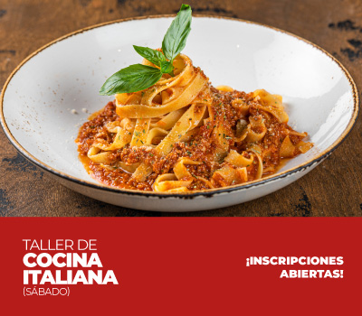 TALLER DE COCINA ITALIANA