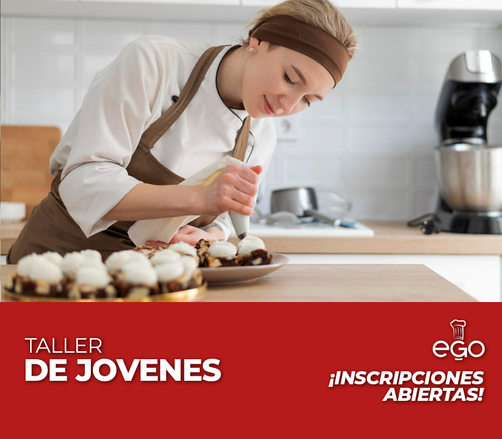 TALLER DE PASTELERIA Y REPOSTERIA JOVENES