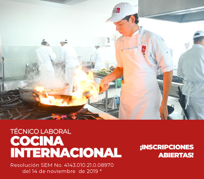 PROGRAMA TECNICO LABORAL EN COCINA INTERNACIONAL
