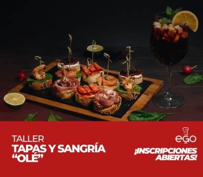 TALLER TAPAS Y SANGRIA