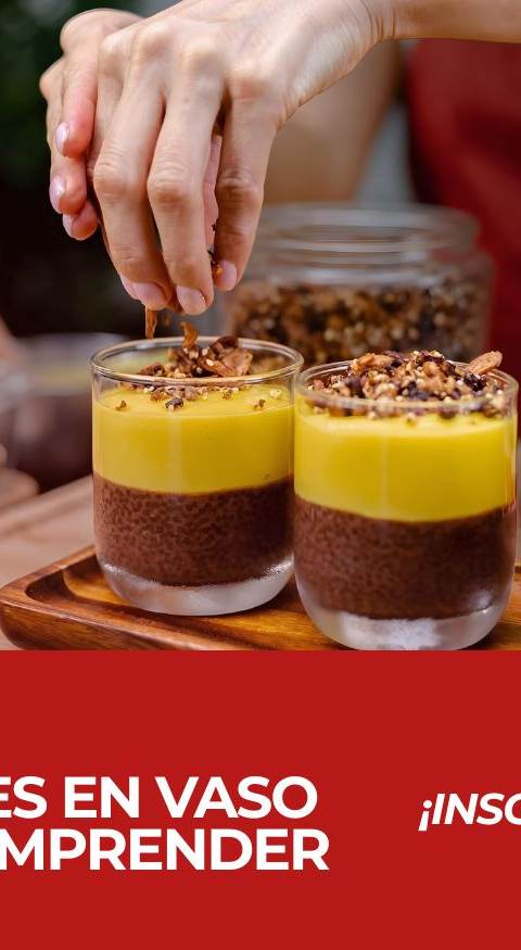 TALLER POSTRE EN VASO PARA EMPRENDER