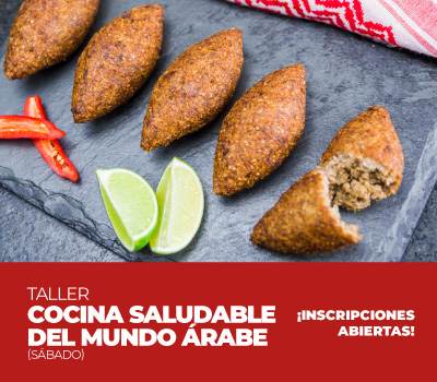 TALLER DE COCINA SALUDABLE DEL MUNDO ÁRABE