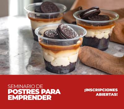 SEMINARIO DE POSTRES PARA EMPRENDER