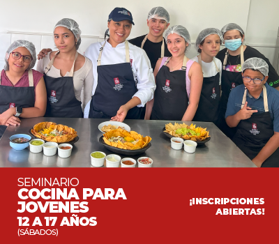 SEMINARIO DE COCINA PARA JOVENES