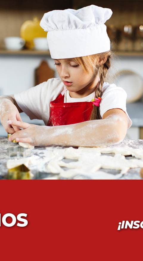 TALLER DE PASTELERIA Y REPOSTERIA PARA NIÑOS