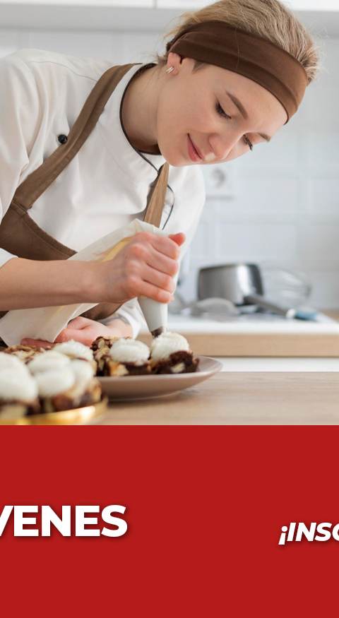 TALLER DE PASTELERIA Y REPOSTERIA JOVENES