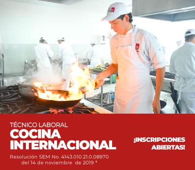 TECNICO LABORAL EN COCINA INTERNACIONAL